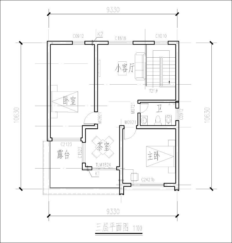 现代农村别墅设计图