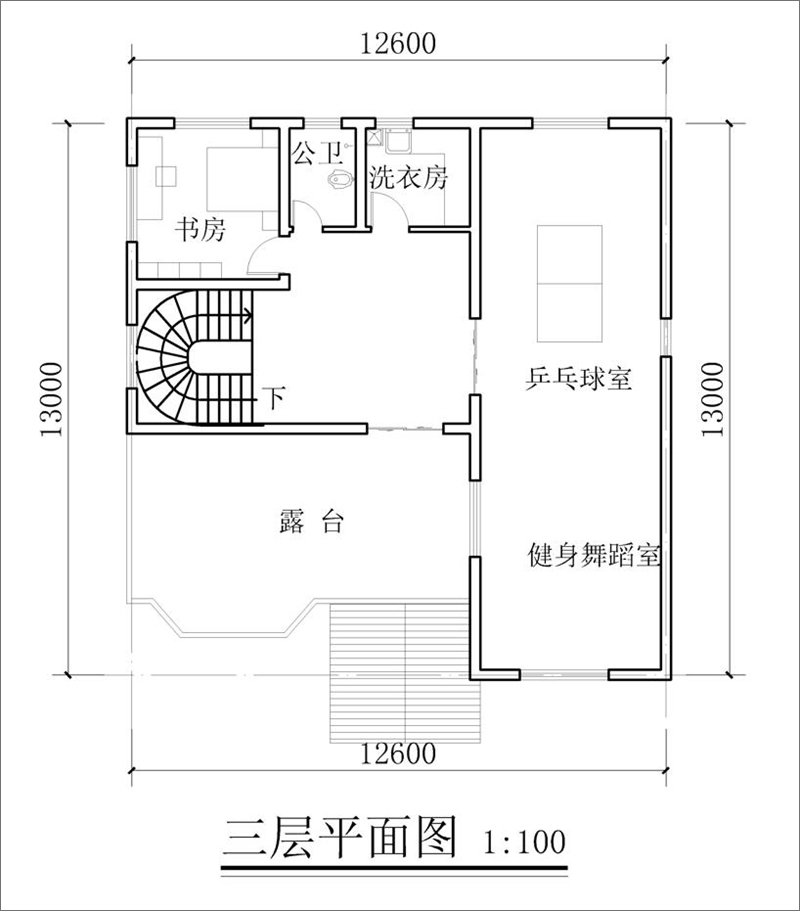 農村樓房設計戶型圖