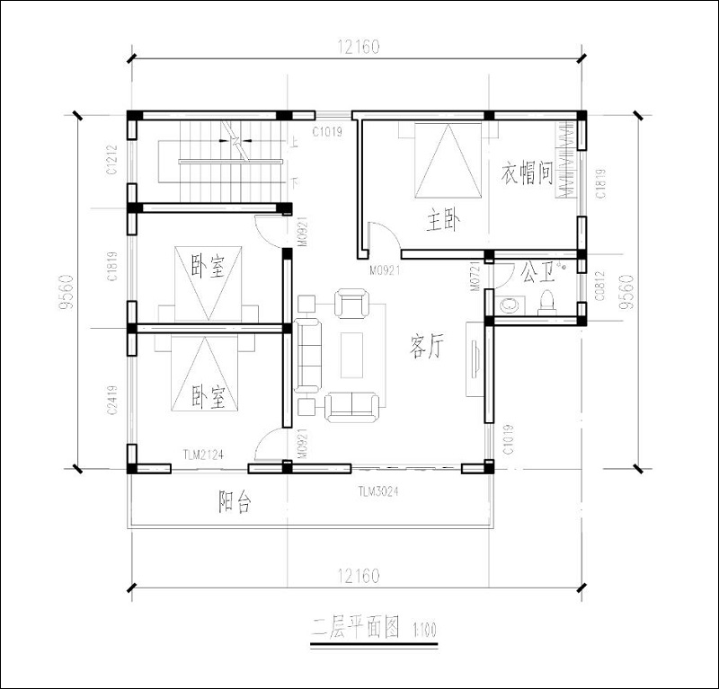 二楼布置图