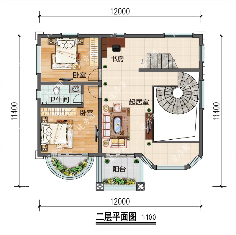 重庆农村盖房设计图纸户型图